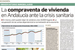 La compraventa de vivienda en Andalucía ante la crisis sanitaria