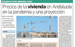 Observatorio Inmobiliario – El comportamiento de los precios de la vivienda en la pandemia en Andalucía y una proyección