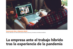 La empresa ante el trabajo híbrido tras la experiencia de la pandemia