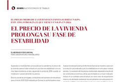 Observatorio Inmobiliario – El precio de la vivienda prolonga su fase de estabilidad