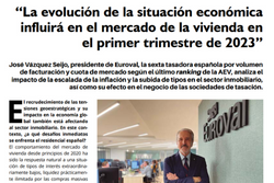 El Inmobiliario mes a mes – Entrevista a José Vázquez, Presidente de Euroval