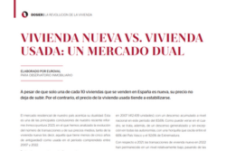 Vivienda nueva vs Vivienda usada: un mercado dual