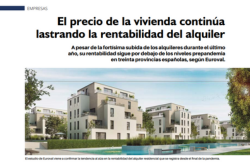 El inmobiliario mes a mes – El precio de la vivienda continúa lastrando la rentabilidad del alquiler