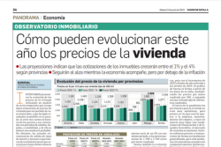 Observatorio Inmobiliario – Cómo pueden evolucionar este año los precios de la vivienda